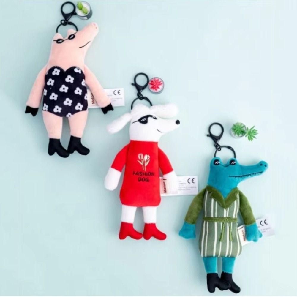 Cartoon Bag Pendant Accessories 17CM Key Rings Fashion Plush Doll Key Chains Plush Toys Style 1
Cartoon Bag Pendant Accessories 17CM Key Rings Fashion Plush Doll Key Chains Plush Toys Style 1