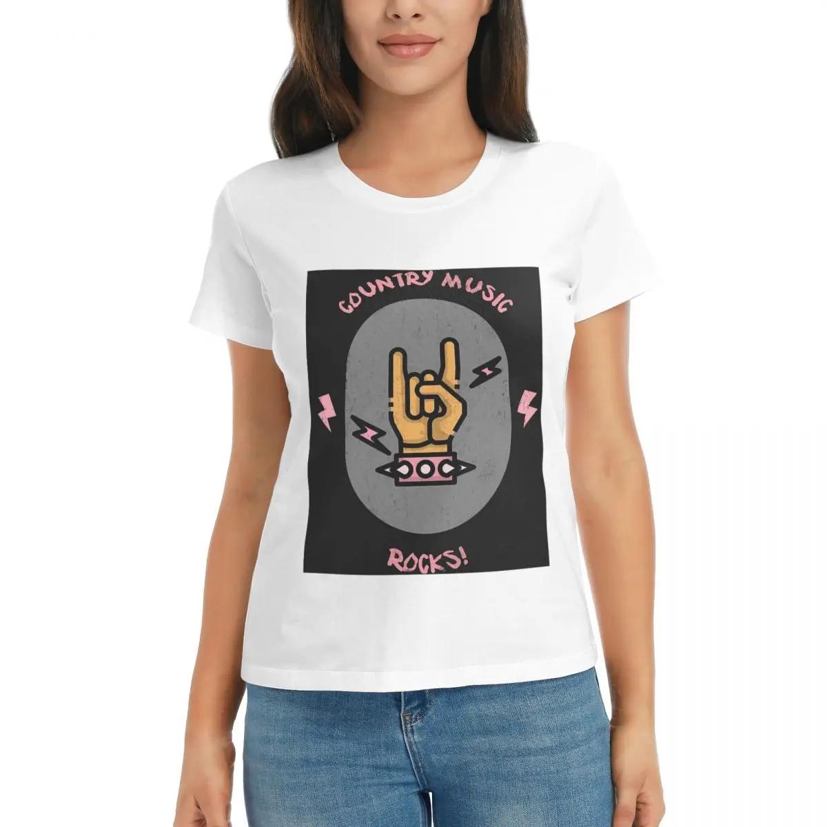Women TShirt Country Music Rocks Country Music Lover Summer Short Sleeve Tees ONeck Cotton T Shirts Clothes Tops Streetwear S
Women TShirt Country Music Rocks Country Music Lover Summer Short Sleeve Tees ONeck Cotton T Shirts Clothes Tops Streetwear S