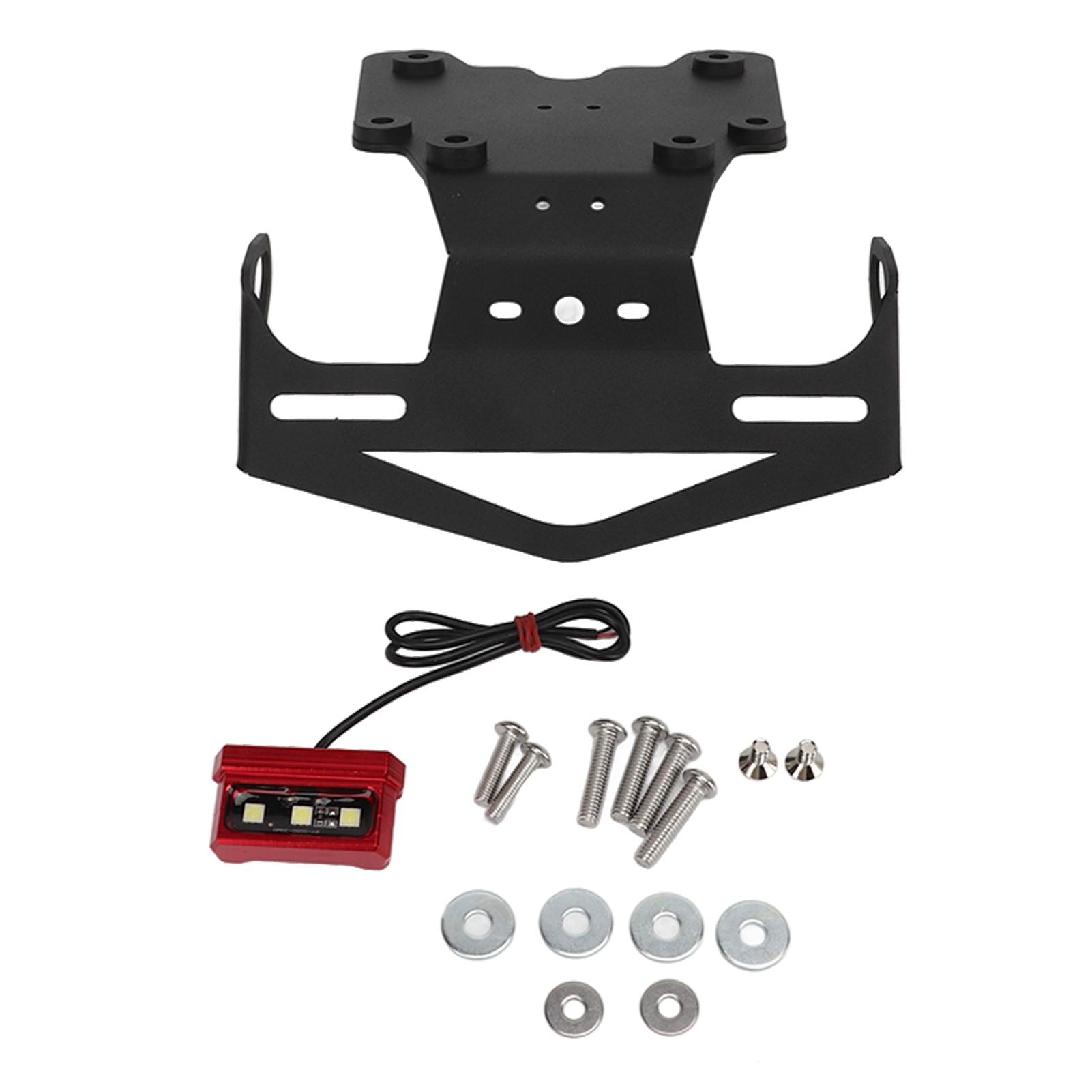Motorcycle License Plate Holder Bracket with LED Light Replacement for Tenere 700 XT700Z 20192022
Motorcycle License Plate Holder Bracket with LED Light Replacement for Tenere 700 XT700Z 20192022
