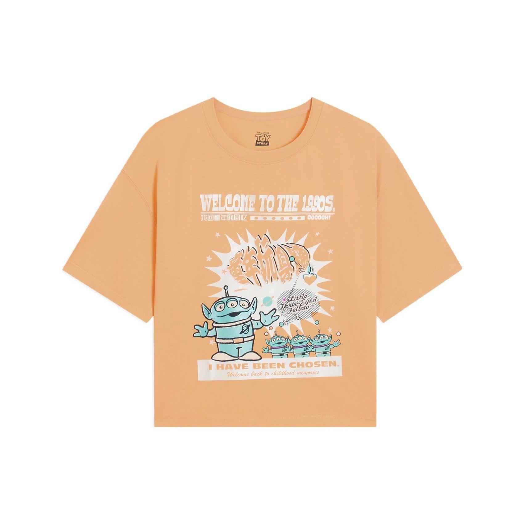 Li Ning X Disney Collaboration Sports Lifestyle Series Cartoon Fun Print Loose Short Sleeve T-Shirt Women Tops Orange AHSS698-2 L
Li Ning X Disney Collaboration Sports Lifestyle Series Cartoon Fun Print Loose Short Sleeve T-Shirt Women Tops Orange AHSS698-2 L