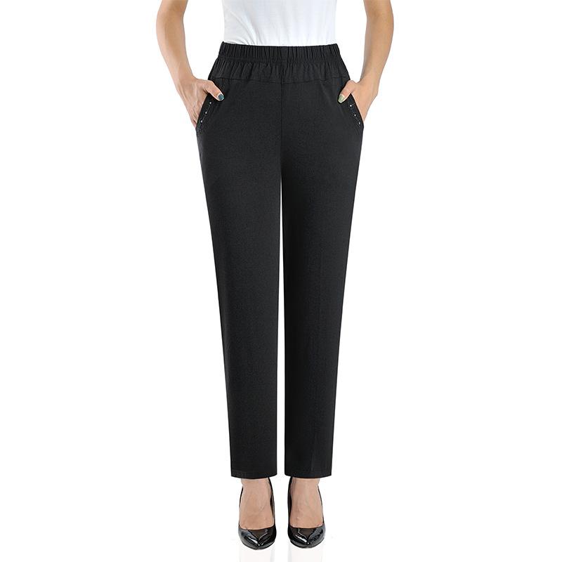 Женские брюки среднего и пожилого возраста, летние тонкие свободные повседневные эластичные женские брюки с высокой талией XXXXL
Женские брюки среднего и пожилого возраста, летние тонкие свободные повседневные эластичные женские брюки с высокой талией XXXXL