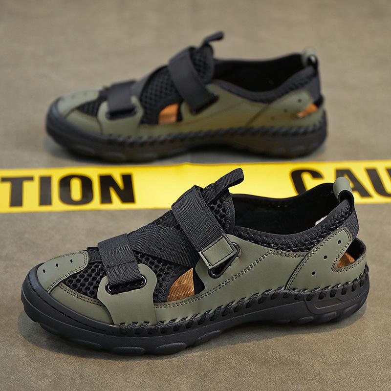 Hand-stitched men s shoes outdoor casual shoes buckle flat-soled leather shoes summer low-top large-size cross-breathable mesh shoes men 46 зелёный
Hand-stitched men s shoes outdoor casual shoes buckle flat-soled leather shoes summer low-top large-size cross-breathable mesh shoes men 46 зелёный