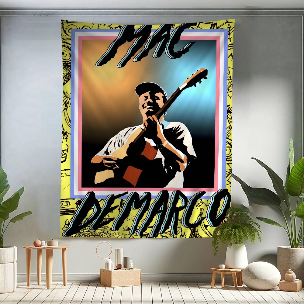 Pop Rock Singer Mac Demarco Cartoon Tapestry Art Science Fiction Room Home Decor Wall Hanging Sheets 74x94cm(29x37in)
Pop Rock Singer Mac Demarco Cartoon Tapestry Art Science Fiction Room Home Decor Wall Hanging Sheets 74x94cm(29x37in)