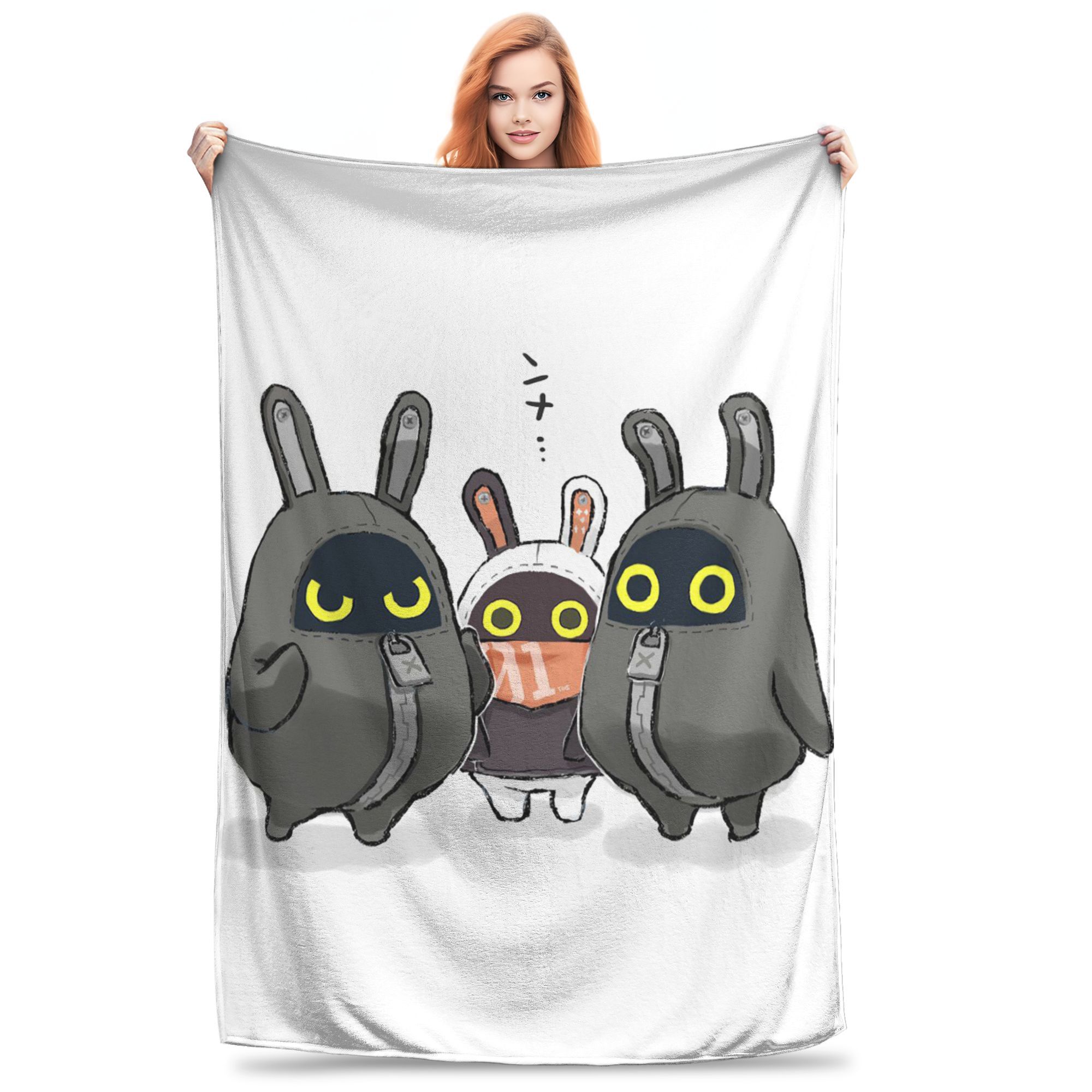 Flannel Throw Blanket Zenless Zone Zero Bangboo Orange (5) Warm Plush Blankets Soft Bedding for Bed Living room Home Travel Sofa 80x120cm
Flannel Throw Blanket Zenless Zone Zero Bangboo Orange (5) Warm Plush Blankets Soft Bedding for Bed Living room Home Travel Sofa 80x120cm