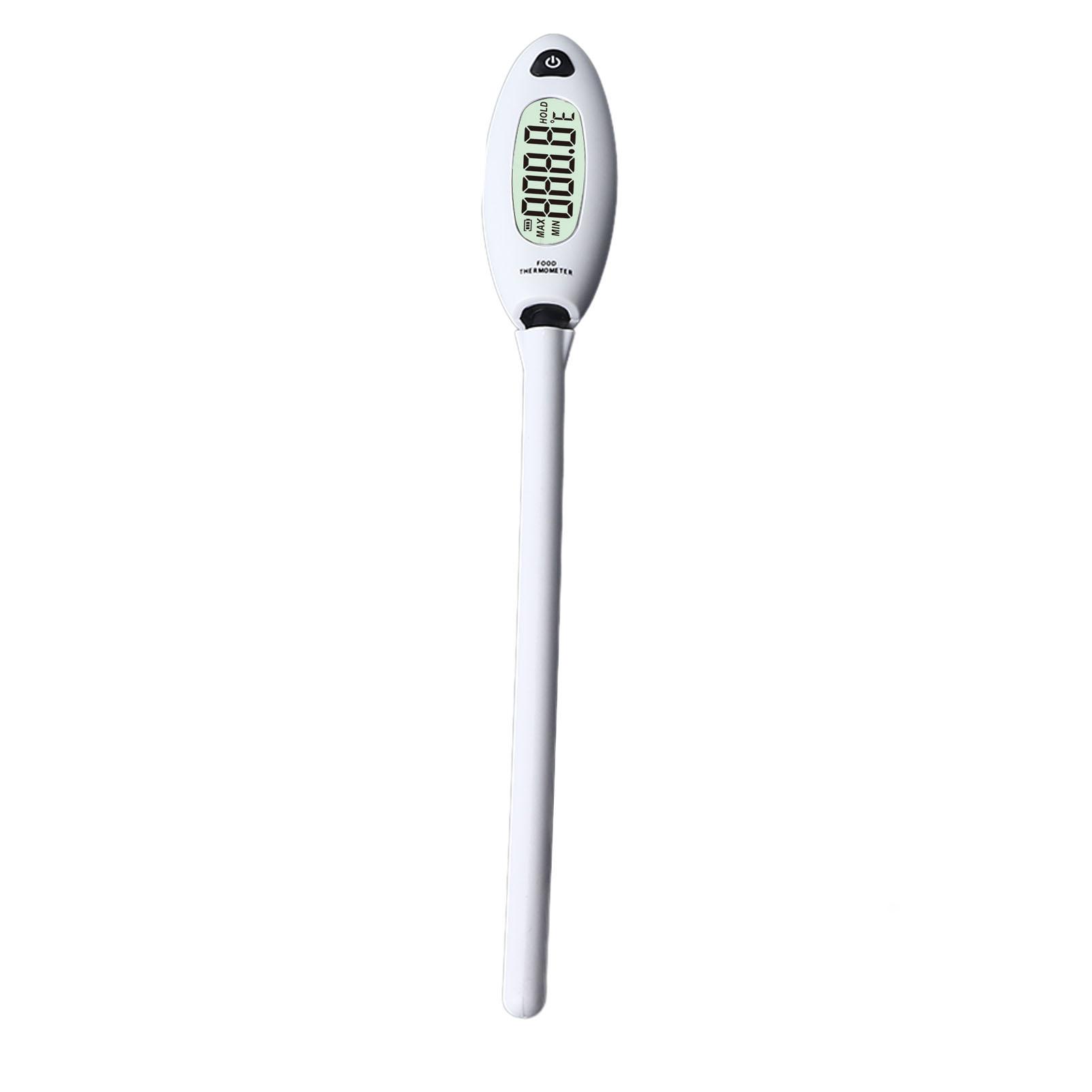 Food Thermometer Digital LCD Display Stainless Steel Probe for Home Kicthen Meat Cooking Baking
Food Thermometer Digital LCD Display Stainless Steel Probe for Home Kicthen Meat Cooking Baking