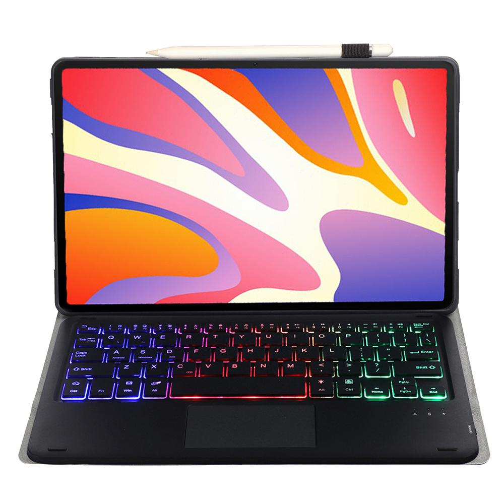 AH21-AS For Huawei MatePad SE 11 Leather Tablet Cover with Backlit Touchpad Bluetooth-compatible Keyboard Purple
AH21-AS For Huawei MatePad SE 11 Leather Tablet Cover with Backlit Touchpad Bluetooth-compatible Keyboard Purple