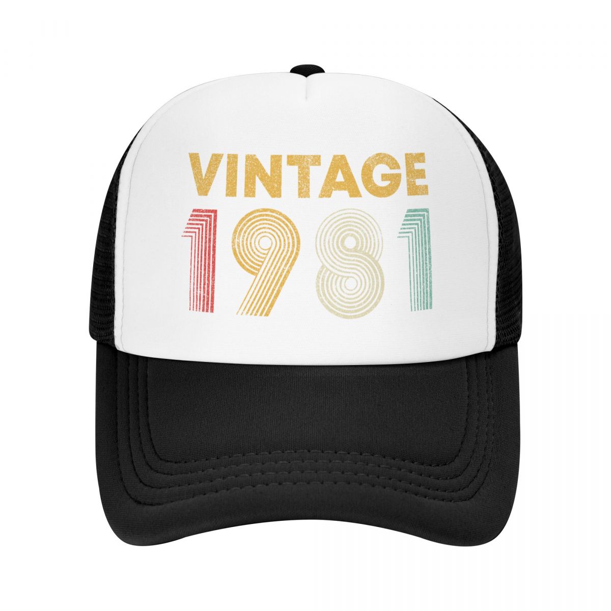 Classic Unisex Vintage 1981 39 Years Old Trucker Hat Born in 1981 39th Birthday Adjustable Baseball Cap for Unisex Women Outdoor
Classic Unisex Vintage 1981 39 Years Old Trucker Hat Born in 1981 39th Birthday Adjustable Baseball Cap for Unisex Women Outdoor