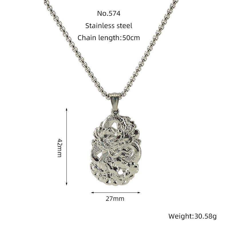 Античная позолоченная подвеска-дракон из нержавеющей стали для мужчин и женщин
Античная позолоченная подвеска-дракон из нержавеющей стали для мужчин и женщин