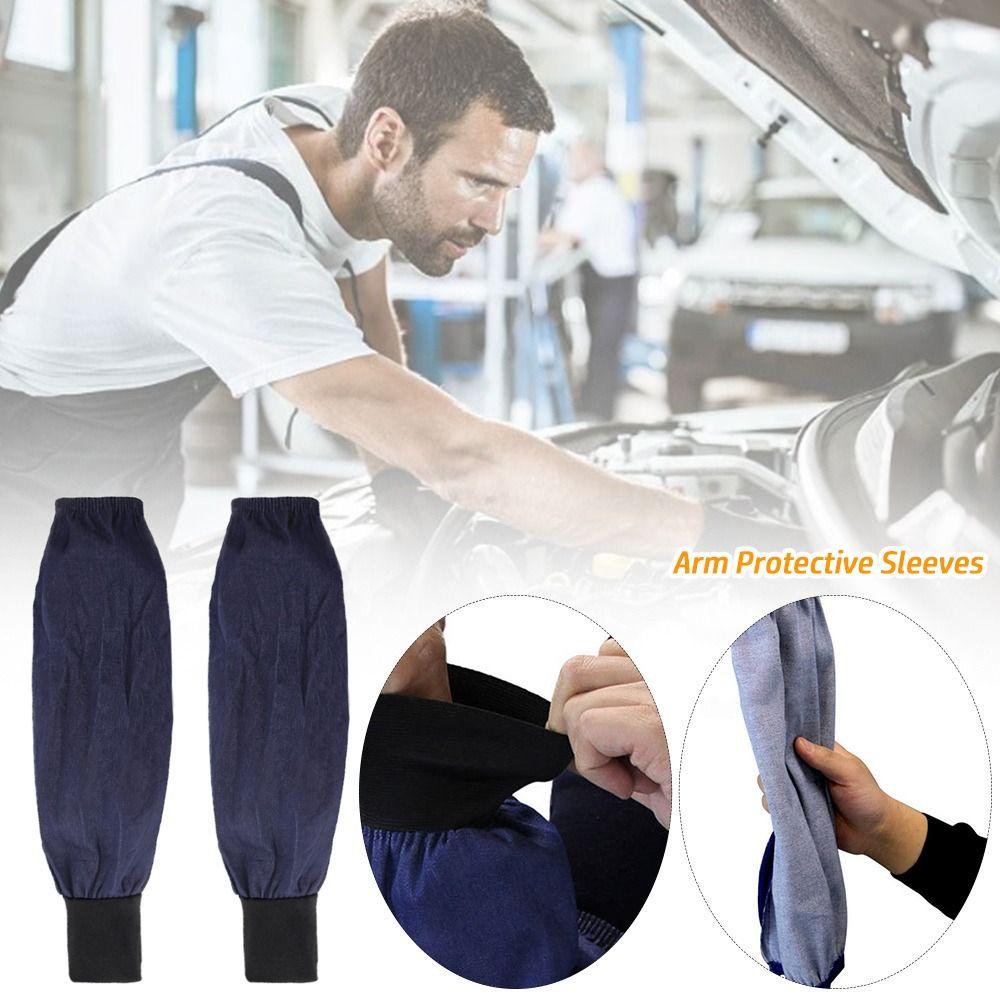 Thickened Arm Protective Sleeves Heat Protection Denim Lengthen Sleeve Welder Protection
Thickened Arm Protective Sleeves Heat Protection Denim Lengthen Sleeve Welder Protection