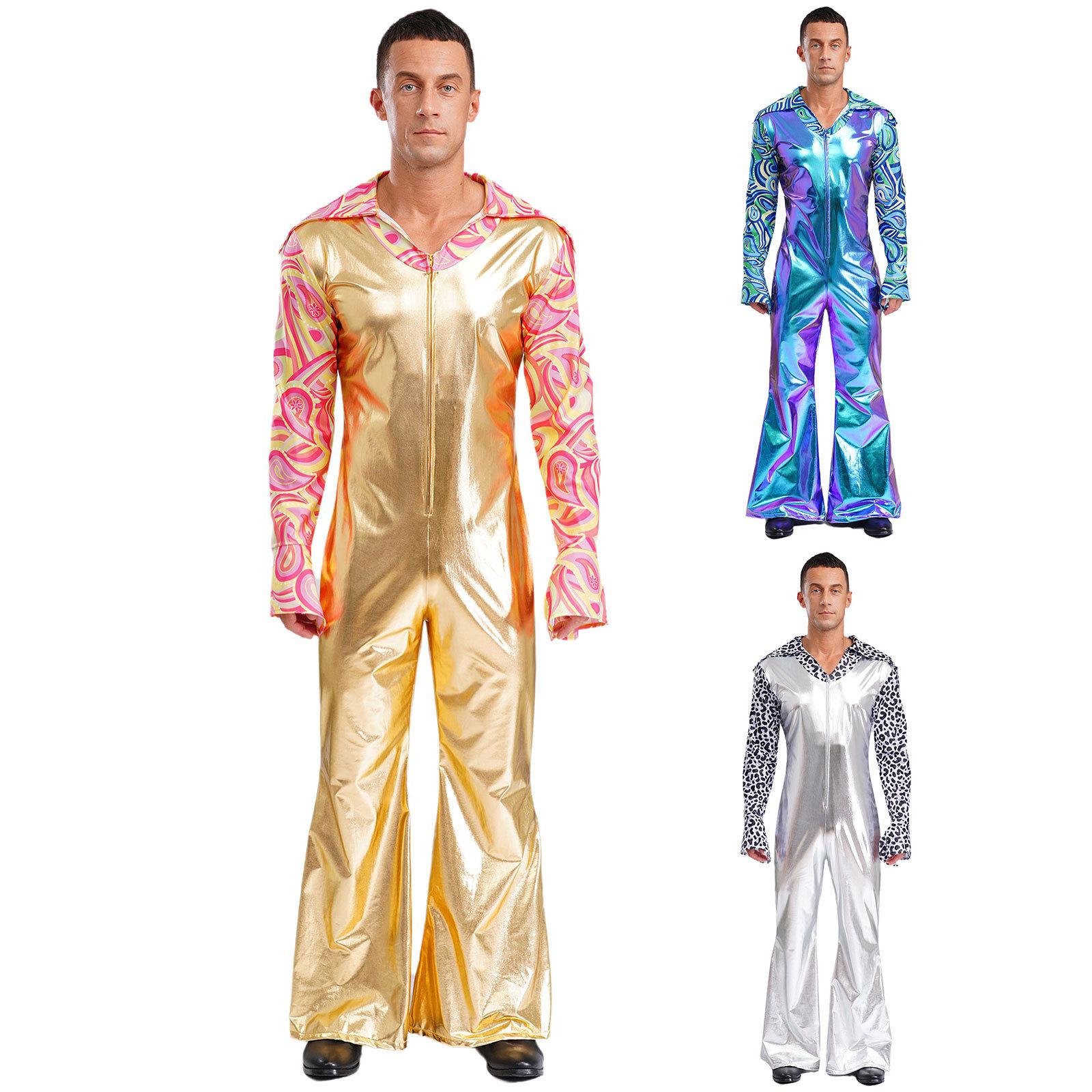 70s Outfit for Men Retro Disco Costume Hippie Rompers Music Star Singer Dance Jumpsuit Outfits S золотий
70s Outfit for Men Retro Disco Costume Hippie Rompers Music Star Singer Dance Jumpsuit Outfits S золотий