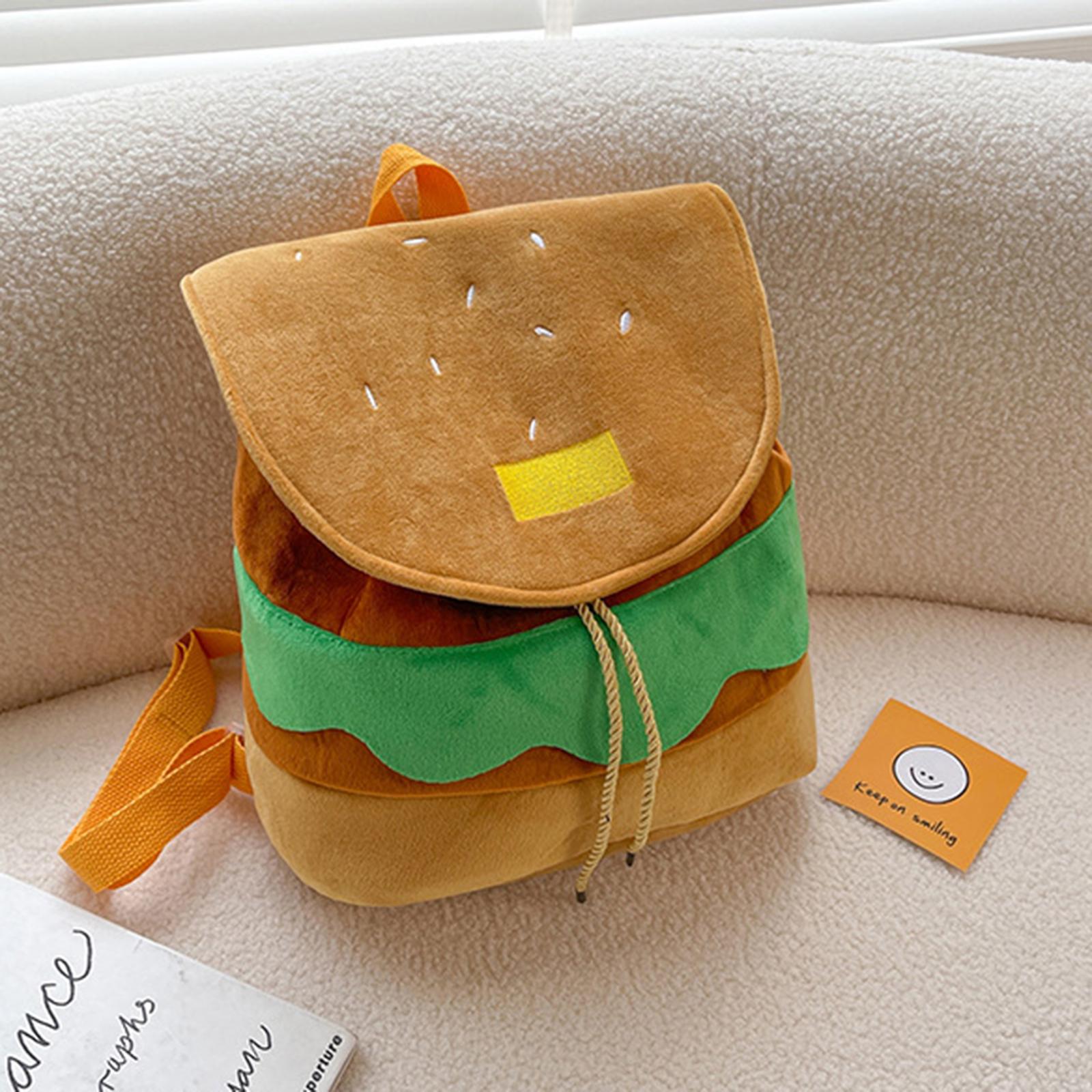 Женский рюкзак в форме гамбургера, регулируемая сумка на шнурке, многофункциональный рюкзак, креативные забавные повседневные сумки на шнурке для женщин
Женский рюкзак в форме гамбургера, регулируемая сумка на шнурке, многофункциональный рюкзак, креативные забавные повседневные сумки на шнурке для женщин