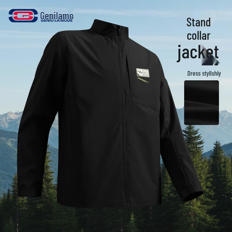 GENIOLAMODE Men s Casual Stand-Up Collar Jacket XL
GENIOLAMODE Men s Casual Stand-Up Collar Jacket XL