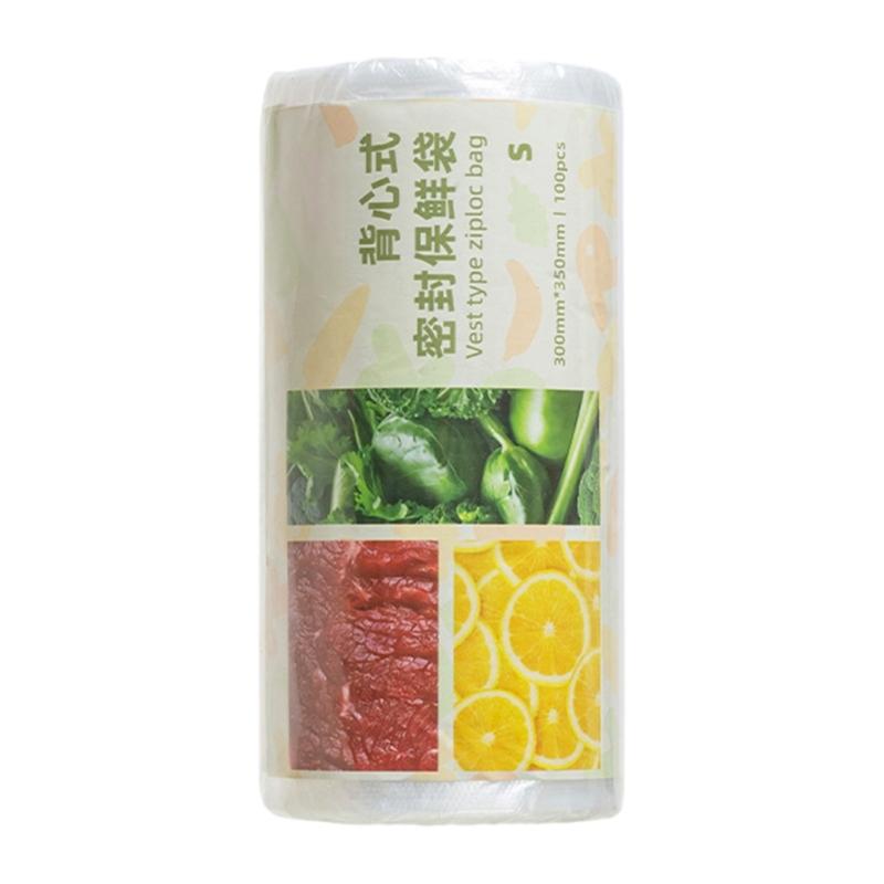 100pcs Vest Style Reusable Food Preservation Bags For Travel Organization And Kitchen Use Made From Safe PE Materials small
100pcs Vest Style Reusable Food Preservation Bags For Travel Organization And Kitchen Use Made From Safe PE Materials small