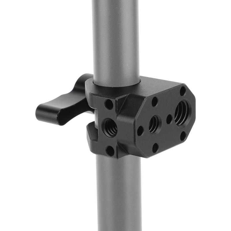 HDRIG 15mm Rod Clamp with 1/4 Anti-Twist Thread Hole for Cameras C3566
HDRIG 15mm Rod Clamp with 1/4 Anti-Twist Thread Hole for Cameras C3566