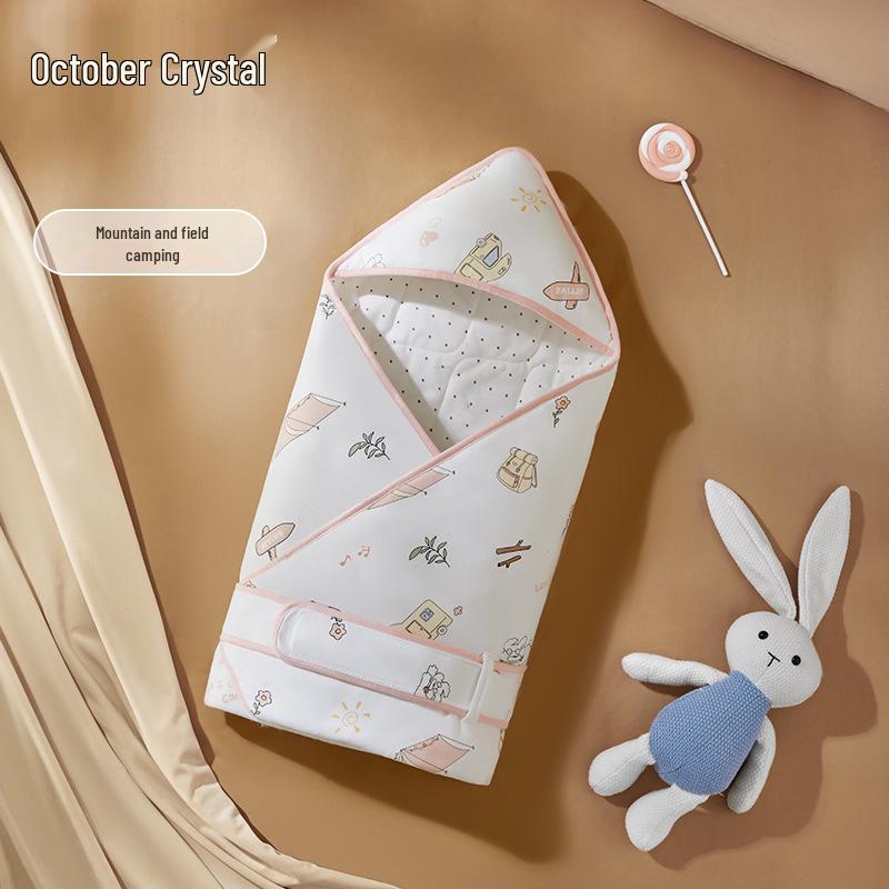October Crystal Autumn/Winter Pure Cotton Baby Swaddle Blanket - Thick Corn Cotton Wrap for Newborns 90x90
October Crystal Autumn/Winter Pure Cotton Baby Swaddle Blanket - Thick Corn Cotton Wrap for Newborns 90x90