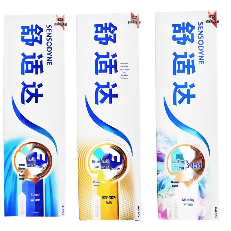 Sensodyne Toothpaste 3-Pack Bundle
Sensodyne Toothpaste 3-Pack Bundle