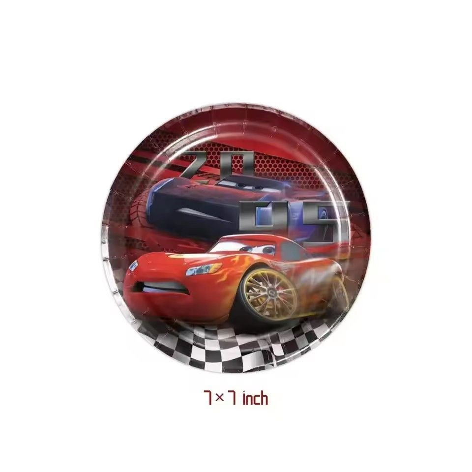 Cars Vacation Themed Birthday Party Decoration Set By McQueen - One-time Decorative Plates, Cups and Tableware 7inch plate 10pcs
Cars Vacation Themed Birthday Party Decoration Set By McQueen - One-time Decorative Plates, Cups and Tableware 7inch plate 10pcs
