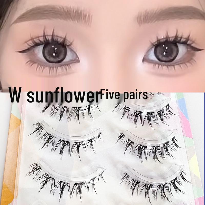 Yuejiao Niang Natural Curled Sunflower-Fine Stem Eyelashes - Beginner Friendly Full Strip
Yuejiao Niang Natural Curled Sunflower-Fine Stem Eyelashes - Beginner Friendly Full Strip
