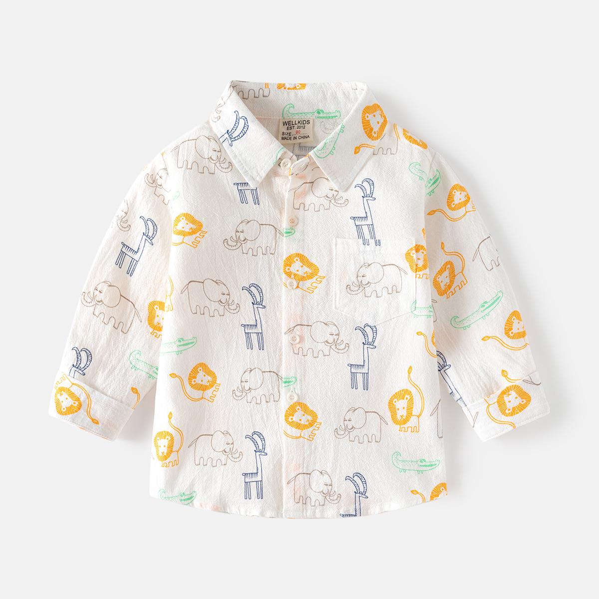 2025 Spring & Autumn Boys Long-Sleeve Pure Cotton Korean Style Shirt 120 cm
2025 Spring & Autumn Boys Long-Sleeve Pure Cotton Korean Style Shirt 120 cm