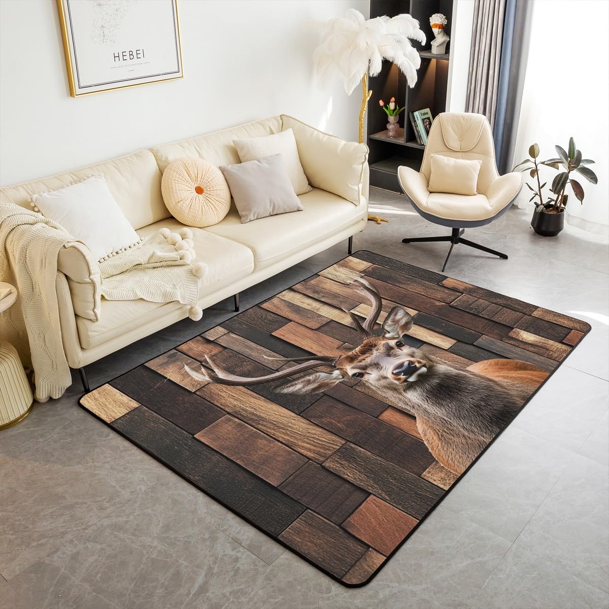 Erosebridal Rustic Cabin Lodge Area Rug 6 6 x 4 11 for Bedroom Living Room Playroom,Hunting Bear Deer Carpet,Southwestern Aztec Decorative 160cm x 200cm
Erosebridal Rustic Cabin Lodge Area Rug 6 6 x 4 11 for Bedroom Living Room Playroom,Hunting Bear Deer Carpet,Southwestern Aztec Decorative 160cm x 200cm