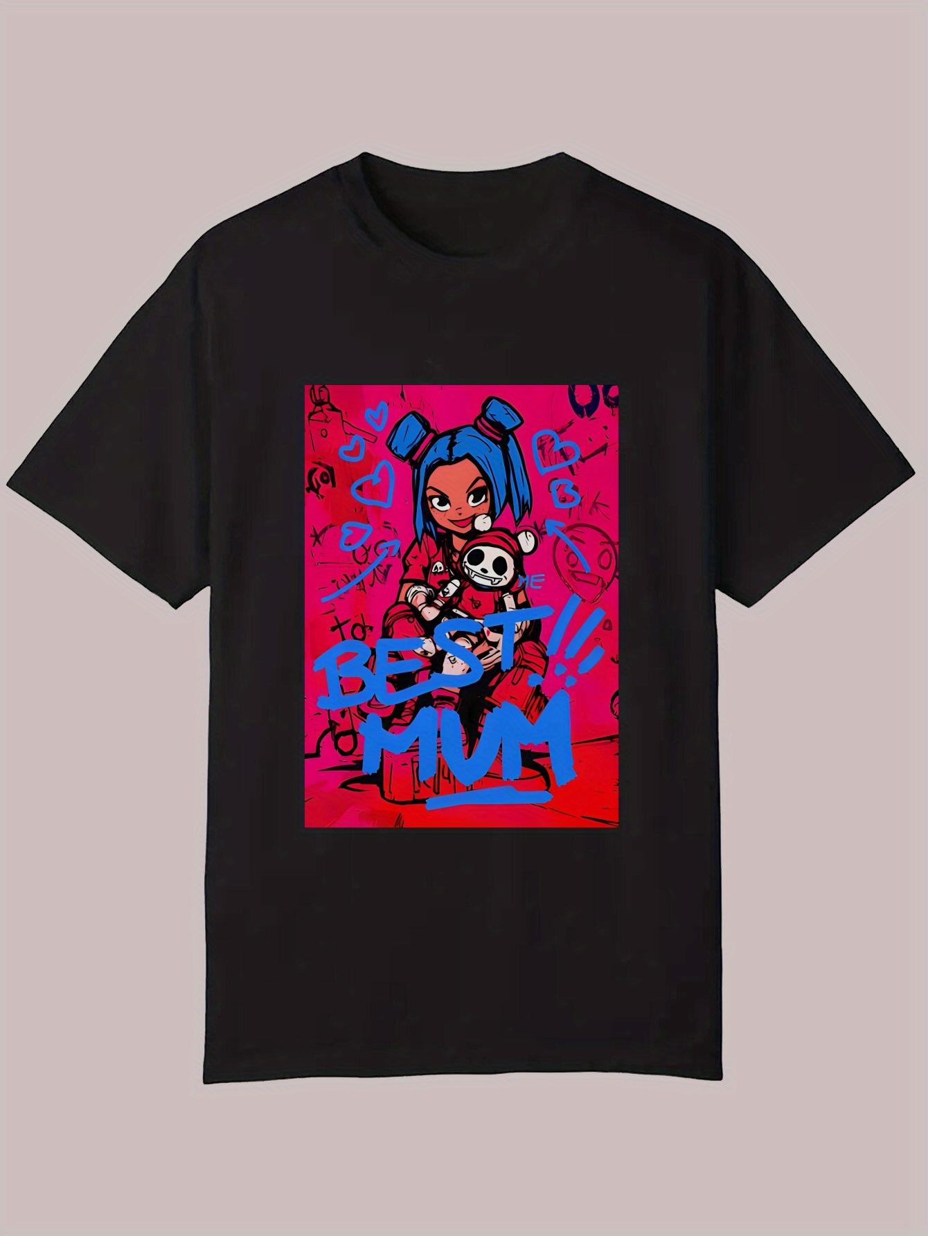 Casual Summer T-shirt - Vibrant BEST MOM Graphic Design with Colorful Abstract Portrait M
Casual Summer T-shirt - Vibrant BEST MOM Graphic Design with Colorful Abstract Portrait M