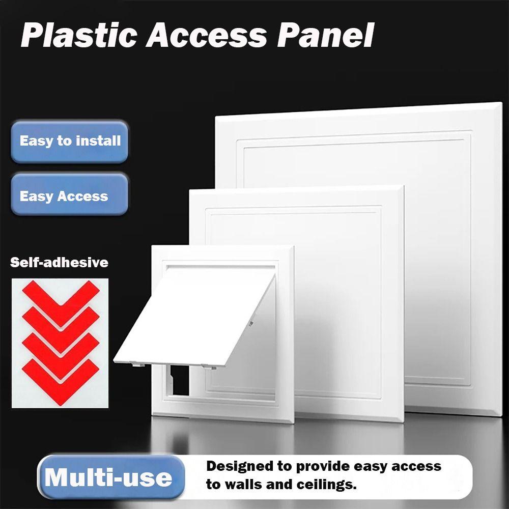 Removable Opening Flap Cover Plate Plastic Inspection Hole Doors Wall Ceiling 100x100mm
Removable Opening Flap Cover Plate Plastic Inspection Hole Doors Wall Ceiling 100x100mm