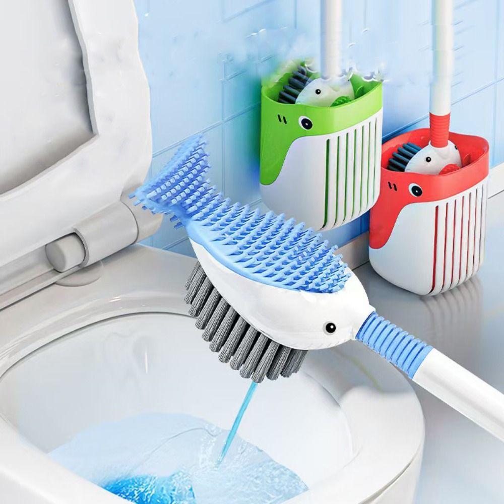 Non-Slip Toilet Scrubber Hanging Hole Toilet Cleaner with Holder Toilet Brush Set Home зелений
Non-Slip Toilet Scrubber Hanging Hole Toilet Cleaner with Holder Toilet Brush Set Home зелений
