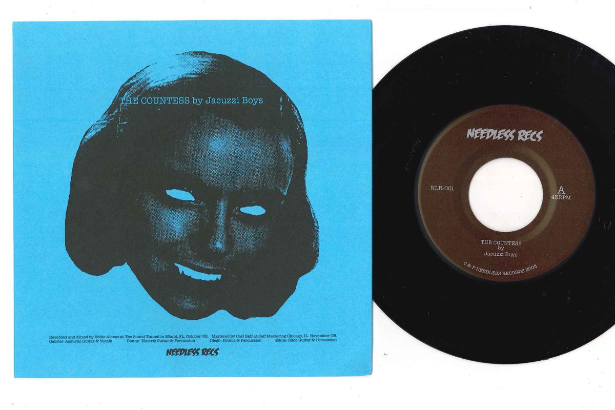 7inch Record JACUZZI BOYS / WOVEN BONES - Countess / Grown Crazy NLR001 NEEDLESS RECS 2009 US Rock Used
7inch Record JACUZZI BOYS / WOVEN BONES - Countess / Grown Crazy NLR001 NEEDLESS RECS 2009 US Rock Used