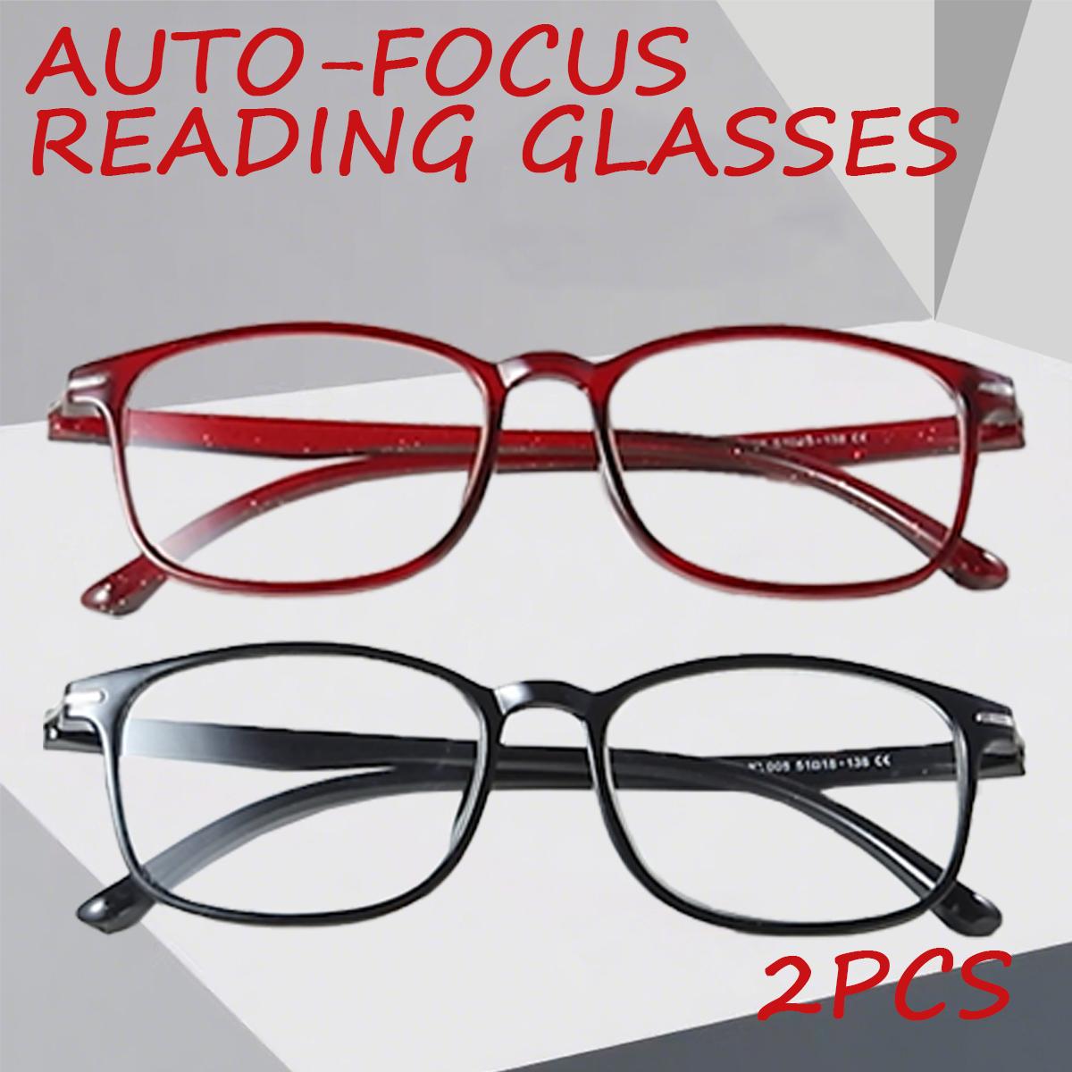 2PCS Auto-Focus Reading Glasses Fashion Classic Ultra-Light Anti-Blue Reading Glasses Men and Women Hd Trend Reading Glasses
2PCS Auto-Focus Reading Glasses Fashion Classic Ultra-Light Anti-Blue Reading Glasses Men and Women Hd Trend Reading Glasses