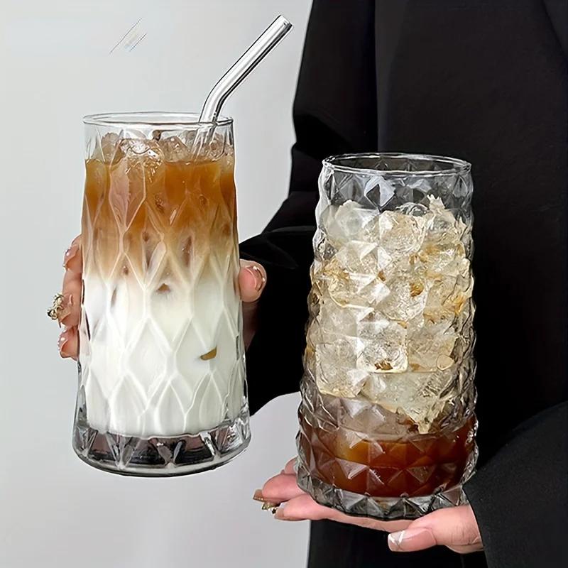 INS 500ML Iced American Coffee Cup Very Suitable for - Whisky Diamond Mug Tea Cup Juice Glass Milk Water Cup Drinkware 401-500ml
INS 500ML Iced American Coffee Cup Very Suitable for - Whisky Diamond Mug Tea Cup Juice Glass Milk Water Cup Drinkware 401-500ml