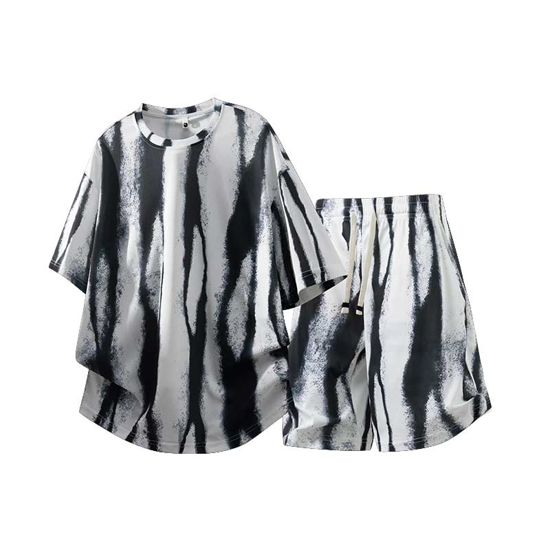 Summer Casual Sports Suit Men s Short Sleeved Two-piece Set XL білий
Summer Casual Sports Suit Men s Short Sleeved Two-piece Set XL білий