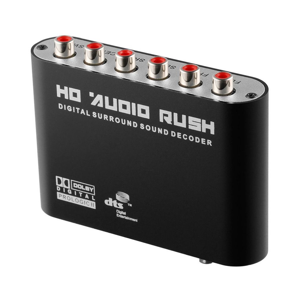 до 6RCA 5.1 Підсилювач AC3 Аудіо Цифровий до Аналогового ЦАП Конвертер Аудіо Декодер Декодер Підсилювач чорний
до 6RCA 5.1 Підсилювач AC3 Аудіо Цифровий до Аналогового ЦАП Конвертер Аудіо Декодер Декодер Підсилювач чорний