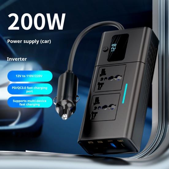 Автомобильный адаптер зарядного устройства с USB-портами, цифровым дисплеем, быстрая зарядка, защита от перезаряда, автоматический преобразователь, адаптер зарядного устройства
Автомобильный адаптер зарядного устройства с USB-портами, цифровым дисплеем, быстрая зарядка, защита от перезаряда, автоматический преобразователь, адаптер зарядного устройства