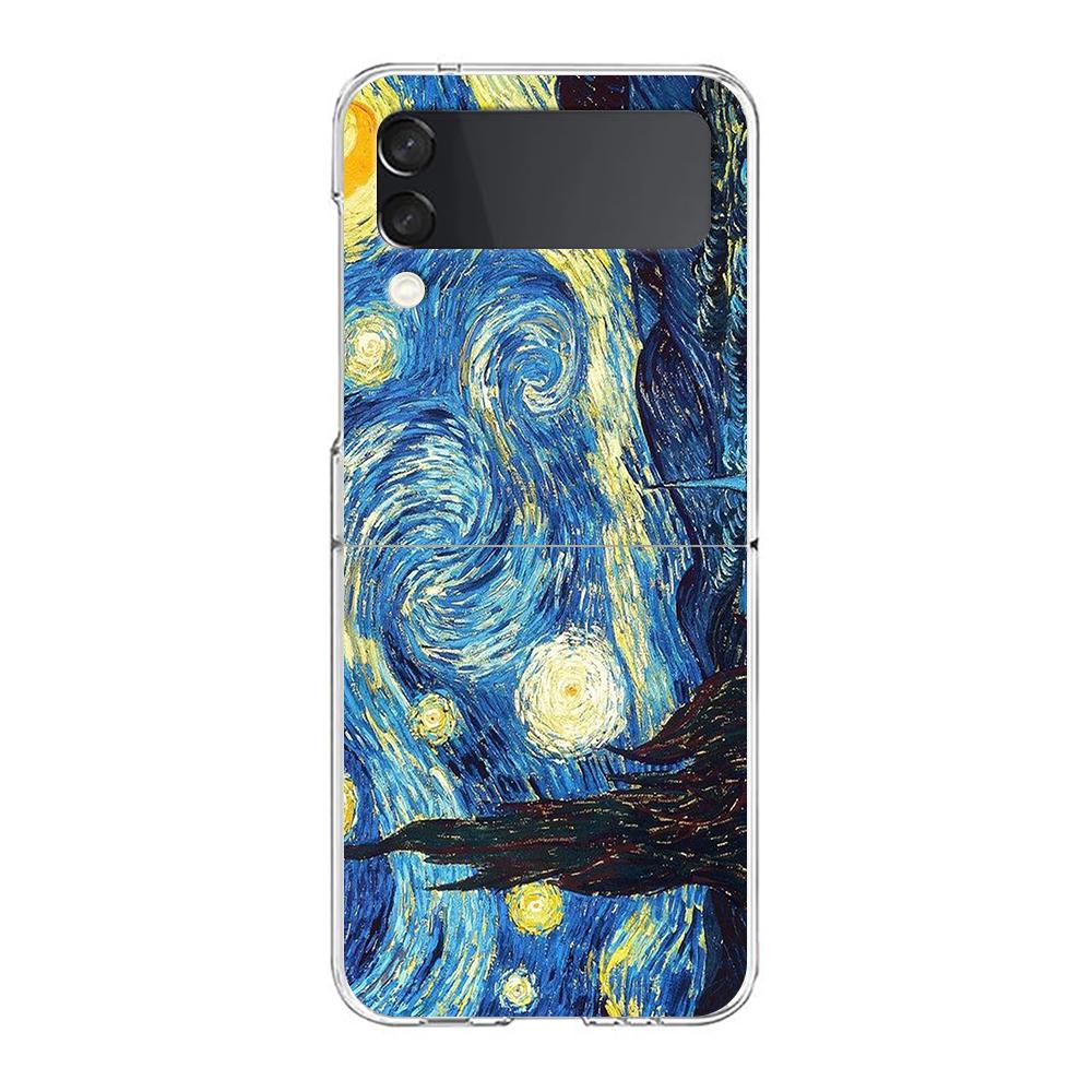Van Gogh Series Hard PC Phone Case For Samsung Galaxy Z Flip 4 5 6 Black Cover For Galaxy Z Flip 3 Foldable Shockproof Case Capa Z Flip 4
Van Gogh Series Hard PC Phone Case For Samsung Galaxy Z Flip 4 5 6 Black Cover For Galaxy Z Flip 3 Foldable Shockproof Case Capa Z Flip 4