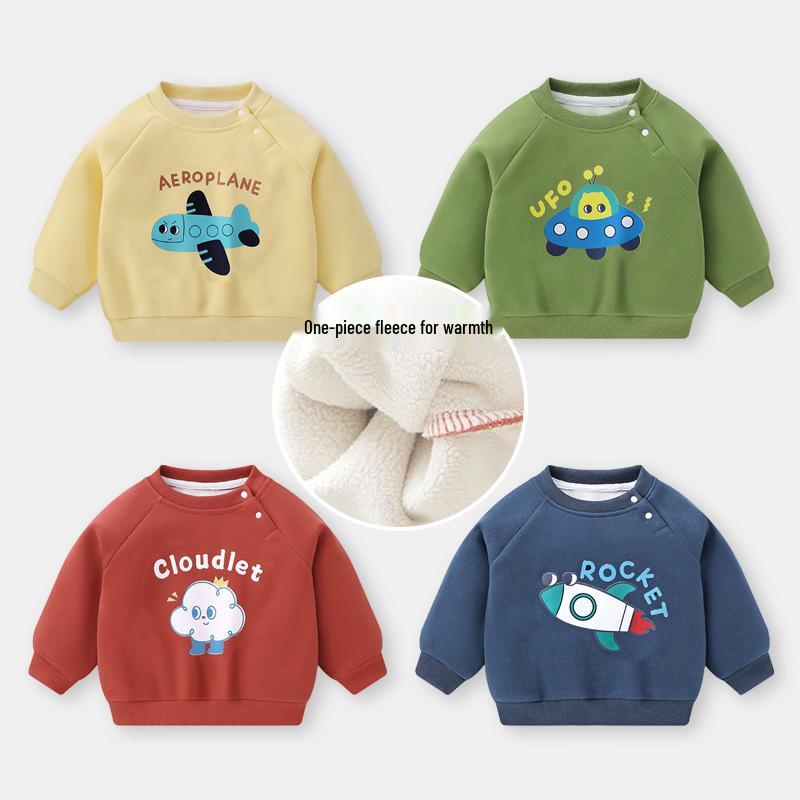 2025 New Baby Casual Fleece Sweatshirt, Round Neck, Warm Winter Top for Boys and Girls 120 cm зелений
2025 New Baby Casual Fleece Sweatshirt, Round Neck, Warm Winter Top for Boys and Girls 120 cm зелений