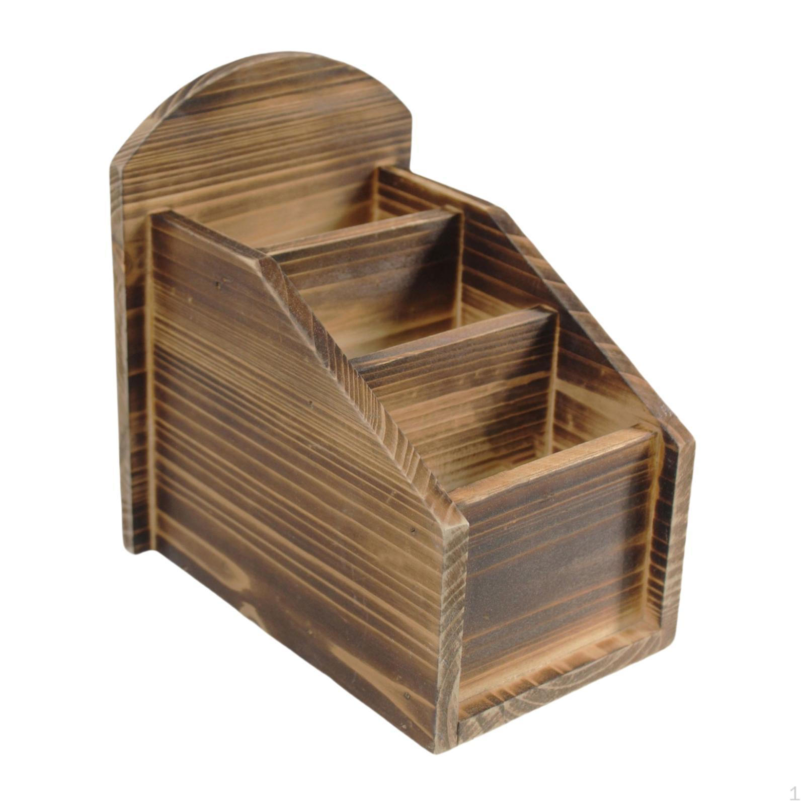 Настольный держатель Настольный органайзер 3 слота Многофункциональный Деревенский Деревянный ящик для хранения ручек A
Настольный держатель Настольный органайзер 3 слота Многофункциональный Деревенский Деревянный ящик для хранения ручек A