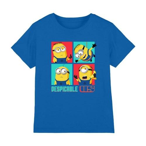 Despicable Me 4 Childrens/Kids Minions Square T-Shirt 9-10 Years королівський синій колір
Despicable Me 4 Childrens/Kids Minions Square T-Shirt 9-10 Years королівський синій колір