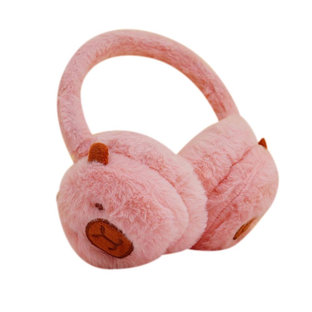 Cartoon Capibara Plush Ear Muffs Winter Warm Earmuffs Thicken Ear Cover Outdoor Cold Protection Earmuffs Soft Plush Earflap розовый
Cartoon Capibara Plush Ear Muffs Winter Warm Earmuffs Thicken Ear Cover Outdoor Cold Protection Earmuffs Soft Plush Earflap розовый