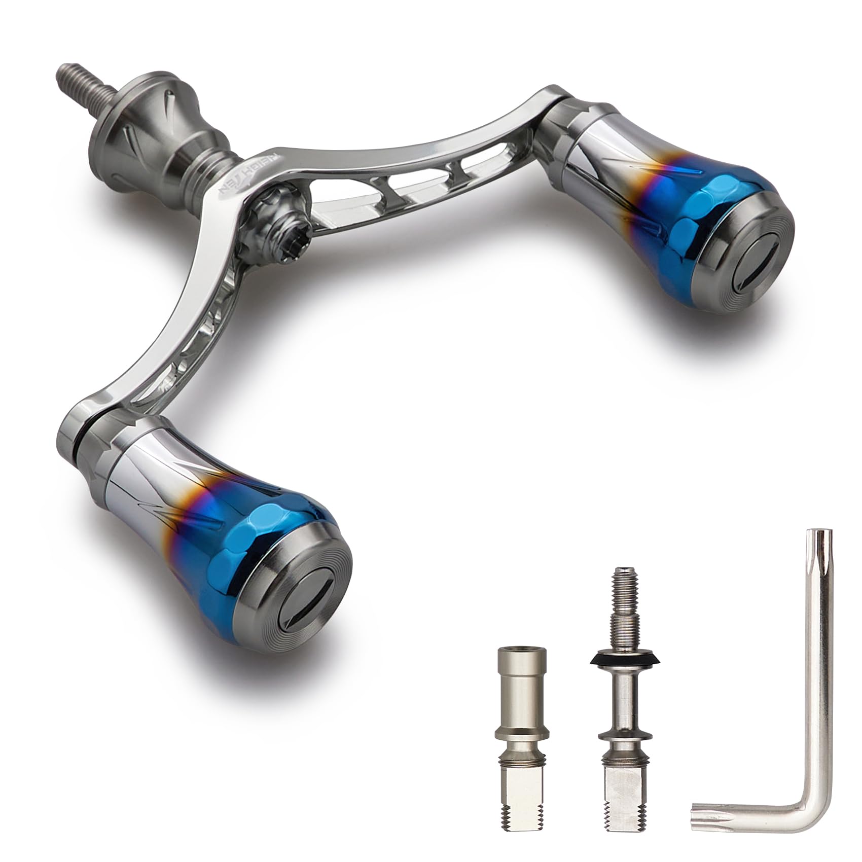 HEIGHTEN Ручка катушки Авиационный алюминий Shimano Daiwa Универсальная Спиннинговая катушка для Arch Aurora V3.0 80/98мм (Оружейный металл, 80мм) (497)
HEIGHTEN Ручка катушки Авиационный алюминий Shimano Daiwa Универсальная Спиннинговая катушка для Arch Aurora V3.0 80/98мм (Оружейный металл, 80мм) (497)