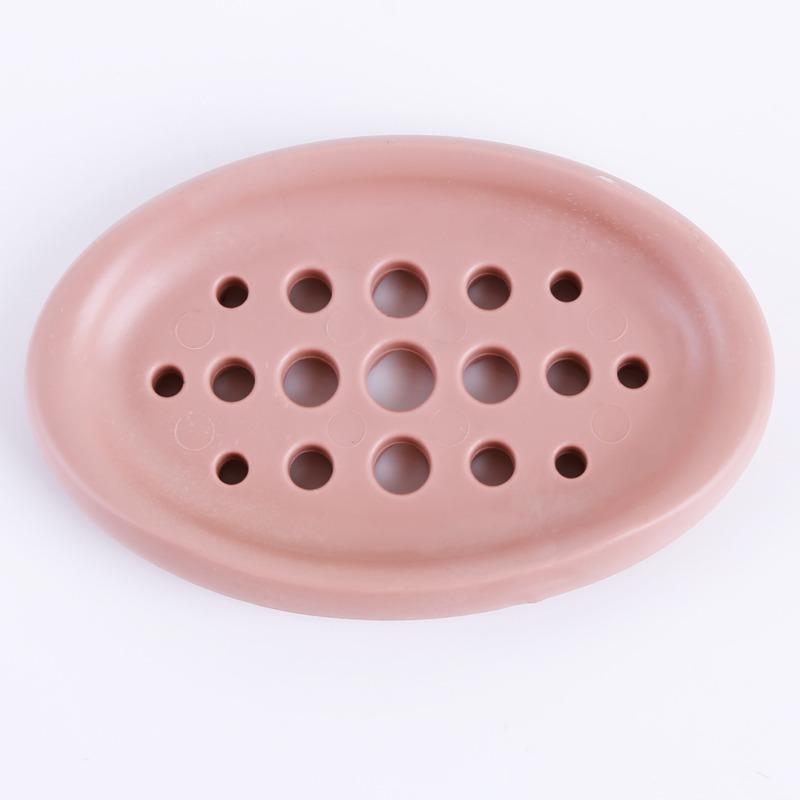Silicone Non-slip Soap Holder Dish Bathroom Shower Storage Plate Stand Hollow Dishes Openwork Soap Dishes рожевий
Silicone Non-slip Soap Holder Dish Bathroom Shower Storage Plate Stand Hollow Dishes Openwork Soap Dishes рожевий