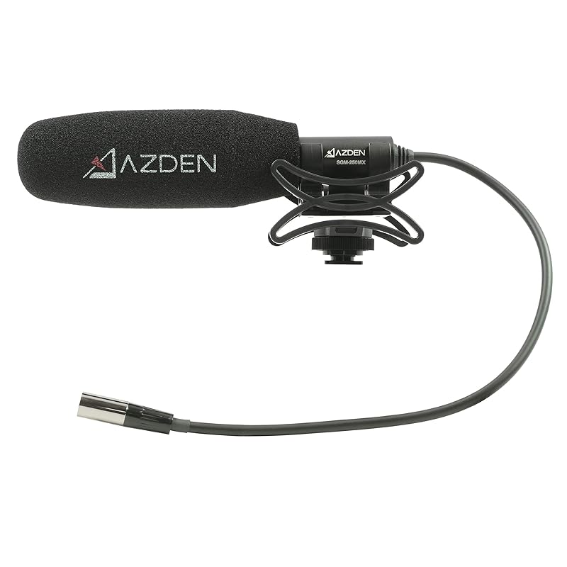 AZDEN Atsuden SGM-250MX compact cinema microphone Mini-XLR connection gun microphone Genuine product
AZDEN Atsuden SGM-250MX compact cinema microphone Mini-XLR connection gun microphone Genuine product
