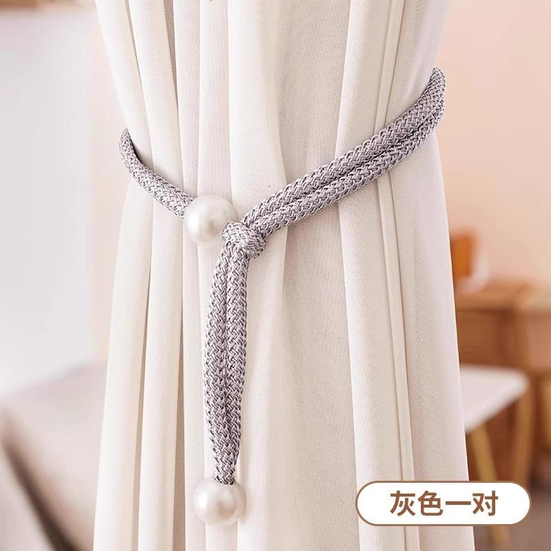 3 Pairs Curtain Binding Straps, Curtain Buckle Storage Ropes, Pearl Deroration for Curtain Home Decor
3 Pairs Curtain Binding Straps, Curtain Buckle Storage Ropes, Pearl Deroration for Curtain Home Decor