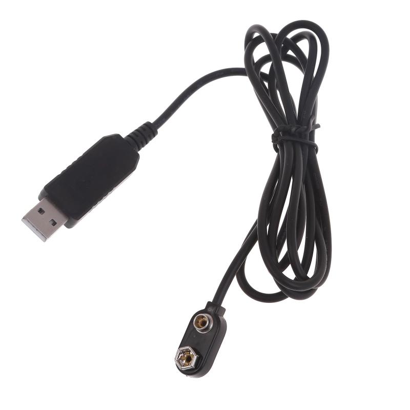 9V Battery Connector Eliminators Replace 6F22 USB Power Converter Cable for Multimeter LED Light 150cm 1
9V Battery Connector Eliminators Replace 6F22 USB Power Converter Cable for Multimeter LED Light 150cm 1