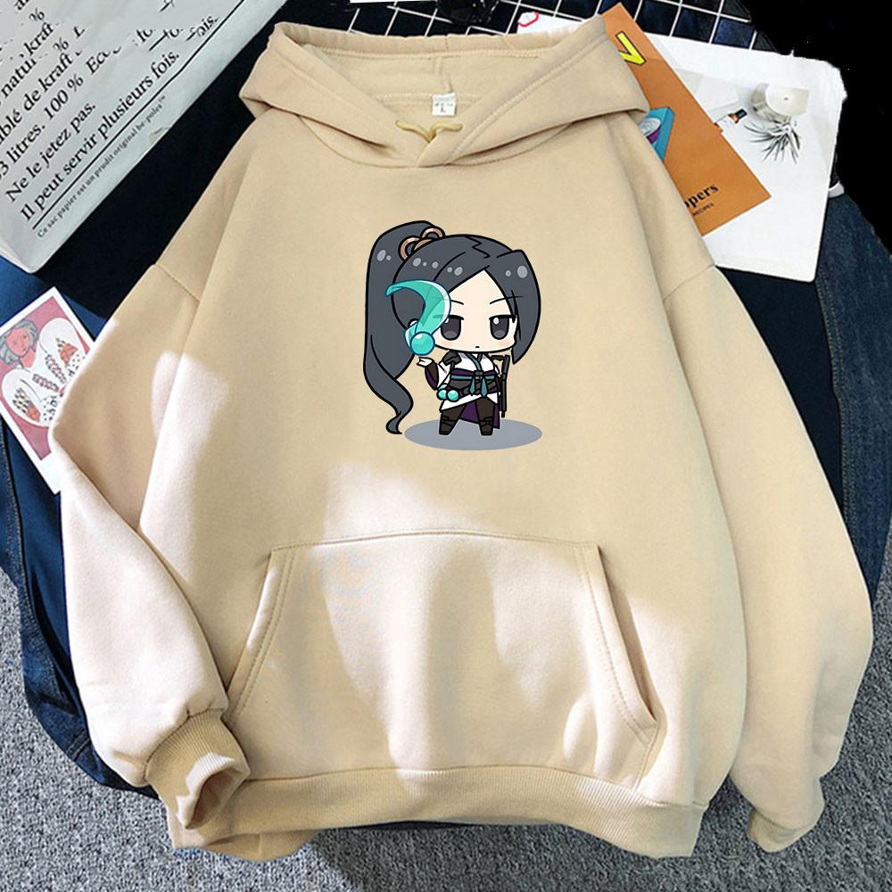Shooting Game Valorant Kawaii Sage Print Unisex/Women Cotton Hoodie Casual Oversized Pullover Popular Sweatshirts Unisex Clothing
Shooting Game Valorant Kawaii Sage Print Unisex/Women Cotton Hoodie Casual Oversized Pullover Popular Sweatshirts Unisex Clothing