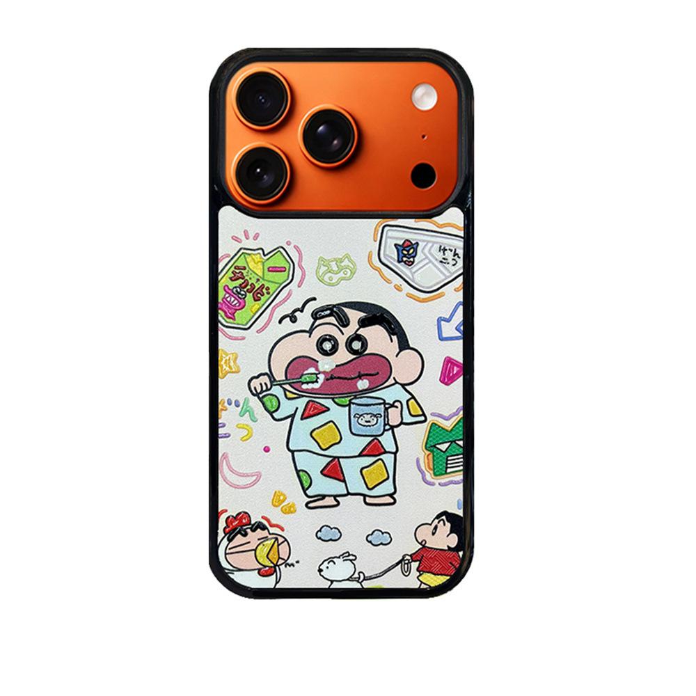 Crayon Shin-chan iPhone 14/13 Pro Max Cartoon Embossed Anti-Fall Case iPhone 17 Pro
Crayon Shin-chan iPhone 14/13 Pro Max Cartoon Embossed Anti-Fall Case iPhone 17 Pro