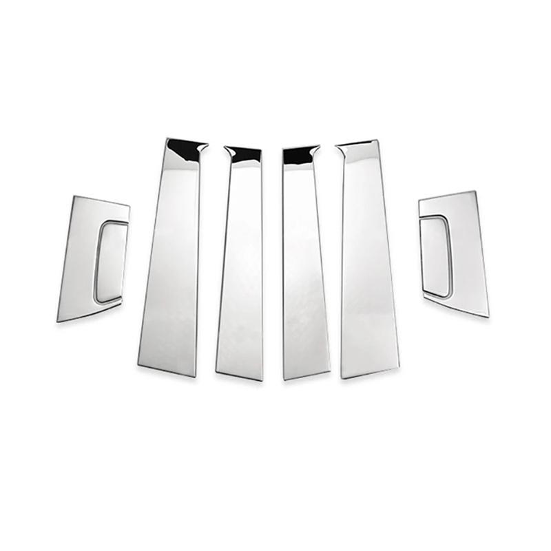 Stainless Steel Auto Center Pillars B+C Window Pillar Cover Post Trims Car Accessories For Honda HRV Vezel 2015 2016 2017 - Mirror Silver
Stainless Steel Auto Center Pillars B+C Window Pillar Cover Post Trims Car Accessories For Honda HRV Vezel 2015 2016 2017 - Mirror Silver