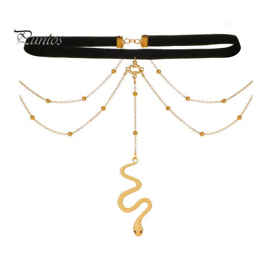 Ланцюжок для ніг, кулон зі змією, багатошарові китиці, ювелірні вироби для тіла з антиковзаючою еластичною стрічкою, ювелірні вироби на стегнах для пляжних танцювальних змагань з йоги золотистий
Ланцюжок для ніг, кулон зі змією, багатошарові китиці, ювелірні вироби для тіла з антиковзаючою еластичною стрічкою, ювелірні вироби на стегнах для пляжних танцювальних змагань з йоги золотистий