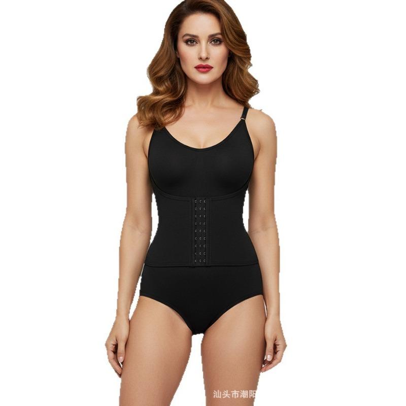 Adjustable Strap Waist Cincher Bodysuit Shaper with Hook Eye 360 Degree Tummy Control Butt Lifter No Roll-Up Seamless Shapewear for Women S чёрный
Adjustable Strap Waist Cincher Bodysuit Shaper with Hook Eye 360 Degree Tummy Control Butt Lifter No Roll-Up Seamless Shapewear for Women S чёрный