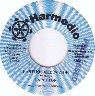 7inch Record CAPLETON - Earthquake In Zion NONE Harmodio 2000 Jamaica Reggae, Ska & Dub Used
7inch Record CAPLETON - Earthquake In Zion NONE Harmodio 2000 Jamaica Reggae, Ska & Dub Used