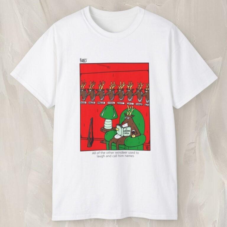 90s Vintage Rubin 1991 Rudolph Funny Carton Christmas Shirt Unisex Tee S-5XL Unisex T-Shirt XXXXL
90s Vintage Rubin 1991 Rudolph Funny Carton Christmas Shirt Unisex Tee S-5XL Unisex T-Shirt XXXXL